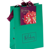 Amaryllis - Stargazer - Bulb - in Emerald Gift Bag