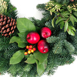 Live - Fresh Cut - Northwest Countryside Wreath - 24"