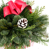 Live - Fresh Cut - Northwest Happy Holidays Gift Box Centerpiece