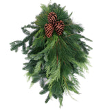 Live - Fresh Cut - Northwest Classic Timeless Holiday Door Swag