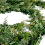 Live - Fresh Cut - Northwest Douglas and Cedar Mix Coil Garland