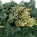 Live - Fresh Cut - Northwest Classic Garland Holiday Mantel Arrangement