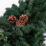 Live - Fresh Cut - Northwest Classic Garland Holiday Mantel Arrangement