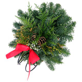 Live Fresh Cut Pacific Northwest Holiday Sleigh Centerpiece