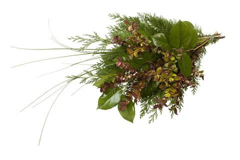 Live - Fresh Cut - Northwest Evergreen Mixed Western Bouquet