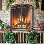 Live - Fresh Cut - Northwest Christmas Mini Mantle - Table Runner - 35" - Decorated
